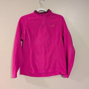 The North Face Quarter Zip Fleece Pullover Size M